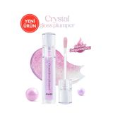 CLIO Yoğun Simli Dolgunlaştırıcı Dudak Parlatıcısı Crystal Gloss Plumper (02 SPİCY BERRY TEA)