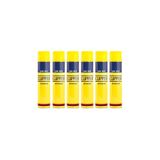 Clipper Çakmak Gazı 250 ml, 6'lı Set, Sarı