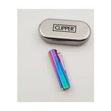 CLİPPER Clipper Metal Gökkuşağı Çakmak Rüzgar Geçirmez Taşınabilir Özellikli Şık Tasarım