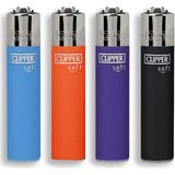 CLİPPER Clipper Micro Soft 4'lü Doldurulabilir Çakmak Taşlı ve Çakmak Gazı Özellikli (Cm-143B)