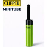 CLİPPER Clipper Minitube Uzun Uçlu Çakmak – Yeniden Doldurulabilir Gazlı Mutfak Çakmağı | Mangal, Mum, Ocak Için (Renk Seçenekli / Set) - Yeşil