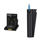 CLİPPER Clipper Siyah Manyetolu Turbo Çakmak Rüzgar Geçirmez Özellikleri ile Taşınabilir ve Şık