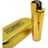 CLİPPER Kişiye Özel Çakmak Gazlı (Gold) - Kişiye Özel Clipper Çakmak