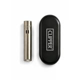 Clipper Metal Gaz Dolumlu Turbo Çakmak Gümüş Özel Kutulu Premium Model