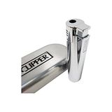 Clipper Metal Turbo Jet Çakmak Gümüş