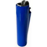 Clipper Micro Metal Kılıflı Taşlı Çakmak Mavi 1 Adet