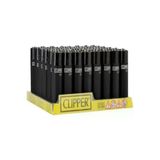 Clipper Micro Soft Siyah Taşlı Çakmak 30'Lu