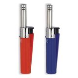 CLİPPER Mini Tube 2'li Yeniden Doldurulabilir Çakmak Mutfak ve Kamp İçin Plastik Malzeme ve Çakmak Gazı