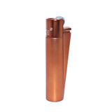 Clipper Özel Kutusunda Metal Çakmak - Koyu Rose Gold Mat (Brushed Dark Rose Gold)