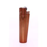 Clipper Özel Kutusunda Metal Çakmak - Koyu Rose Gold Parlak (Polish Dark Rose Gold)