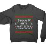 Clique Clothing Bears Beets Battllestar Galactica Noel Sweatshirt