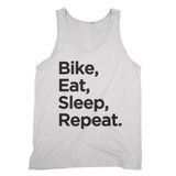 Clique Clothing Bike Eat Sleep Tekrar Atlet Tişört