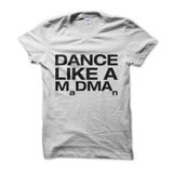 Clique Clothing Dance Like a Madman Beyaz T-Shirt