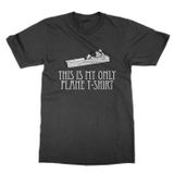 Clique Clothing This is My Only Plane Gömlek Tişört (Siyah, L)