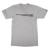 Cliquewear When Laws Don't Apply Equally to Everyone it is a Classic case of Tyranny Gri Erkek T-Shirt