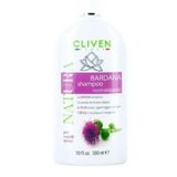 Cliven 300 ml Natura Bardana Doğal Yağlı Saçlar İçin Şampuan