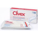 Clivex Hazır Pansuman Örtüsü Steril | Su Geçirmez | Yüksek Emici Ped | Hipoalerjenik Tek Kullanımlık Yara Bandı - 25 Adet - 9 x 25 CM