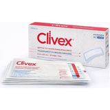 Clivex Hazır Pansuman Örtüsü Steril | Su Geçirmez | Yüksek Emici Ped | Hipoalerjenik Tek Kullanımlık Yara Bandı - 25 adet - 9 x 30 CM