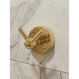 Clk Banyo Karaca Paslanmaz Sarı Bornoz Askısı - Duvara Monte Havluluk ve Askılık