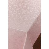 CLK Home Pembe Pvc Astarlı Muşamba Plastik Silinebilir Masa Örtüsü