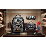 CLK Sports Batman Lisanslı Okul Çantası , Beslenme Çantası, Çift Gözlü Kaleö Kutusu , Suluk&matara Hediye