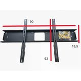 Clk Teknoloji Arçelik Led Lcd Uyumlu 80 85 90 95 98 100 İnç Tv Askı Aparatı 203 Cm-250 Cm Ekran Arası