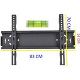 Clk Teknoloji Botech 80" Inç - 203 Ekran Tv- Lcd-Led-Monitör Televizyon Sabit Duvar Askı Aparatı - Metal