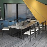 ÇLM65913 Modern Mdf Dikdörtgen Çalışma Masası - Çok Renkli - Belirtilmemiş