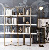 Cloe Metal Kitaplık, Gold