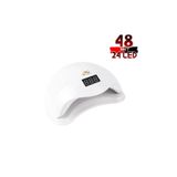 Cloody Beyaz 48 Watt 24 LED Uv LED Kalıcı Oje Protez Tırnak Kurutucu Lamba Sun