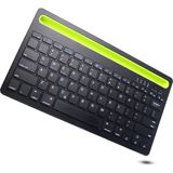 Cloody Siyah Bluetooth Ultra Ince+şarjlı Mac/win/android/ıos Uyumlu Tablet Standlı Kablosuz Klavye