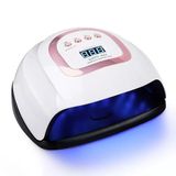 Cloody T5 Max 220 Watt 57 LED Uv LED Kalıcı Oje Protez Tırnak Kurutucu Sun