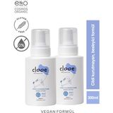 clooe 2'li El Temizleme Köpüğü 300 ml - Aloe Vera, Meyan Kökü & Yaban Mersini Özlü - Doğal İçerikli - Vegan - Bebek, Çocuk ve Yetişkin Kullanımı İçin