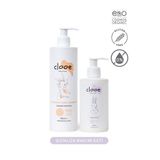 clooe Günlük Bakım Seti - Organik Bebek Şampuanı (400ML) - Organik Bebek Losyonu (250ML)