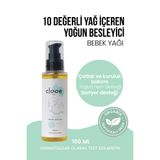 clooe Nemlendirici Vegan Bebek Yağı Organik Sertifikalı Jojoba ve Badem Özlü Konak Karşıtı 100ml
