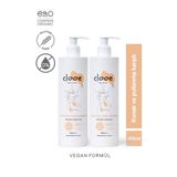 Clooe Organik Bebek & Çocuk Saç, Vücut Şampuanı (400Ml) - 2'Li Fırsat Paketi