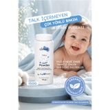 clooe Organik Sertifikalı Bebek Pudrası Talk İçermeyen Bitkisel Bakım 150g