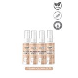 clooe Vegan Organik Aloe Vera Özlü Nemlendirici Yatıştırıcı Vanilya Sütlü Bebek Kolonyası 4'lü Avantaj Set