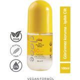 Clooe Yağsız Yapılı Makyaj Bazı Uyumlu Ekran Işığı ve UV Korumalı Yeni Nesil Filtreli Çift Fazlı Güneş Suyu 100 ml