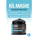 Clorea Kömür Mineralli Ölü Deniz Kil Maskesi Kolajen Siyah Nokta Ölü Deri-Toksin Karşıtı Gözenek Sıklaştrcı