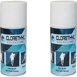 Clorethyl 150 ml Soğutucu Sprey 2 Adet Ağrı Kesici Özelliği ile Soğuk Terapi