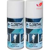 Clorethyl Soğutucu Sprey 150 Ml 2 Adet Çok Renkli