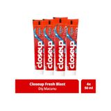 Close Up Diş Macunu Fresh Blast Ağız Bakım Suyu Etkili 4 x 50 ML
