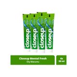 Close Up Diş Macunu Menthol Fresh Ağız Bakım Suyu Etkili 4 x 50 ML