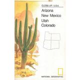 Close - Up: U.s.a Arizona New Mexico Utah Colorado - National Geographic (Harita Map)