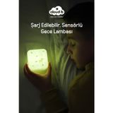 Cloud B Forest Şarj Edilebilir Sensörlü Gece Lambası 7x7cm