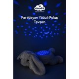 Cloud B Melodili Peluş Tavşan Uyku Oyuncağı 22x13x8,5 cm