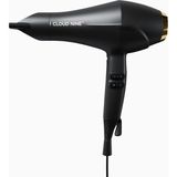 Cloud Nine Airshot Saç Kurutma Makinesi, Anti-Statik Teknoloji, 3 Isı Ayarı, Sericite® ile Zenginleştirilmiş - Siyah