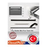 CloudParts Simfer Mini Fırın ile uyumlu Orijinal Kapak Menteşesi ve Yayı (uyumluluğunu sorunuz)