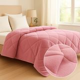 Cloudtouch Ultra Soft %100 Silikon Welsoft Yorgan - 155 x 215 cm - Pembe